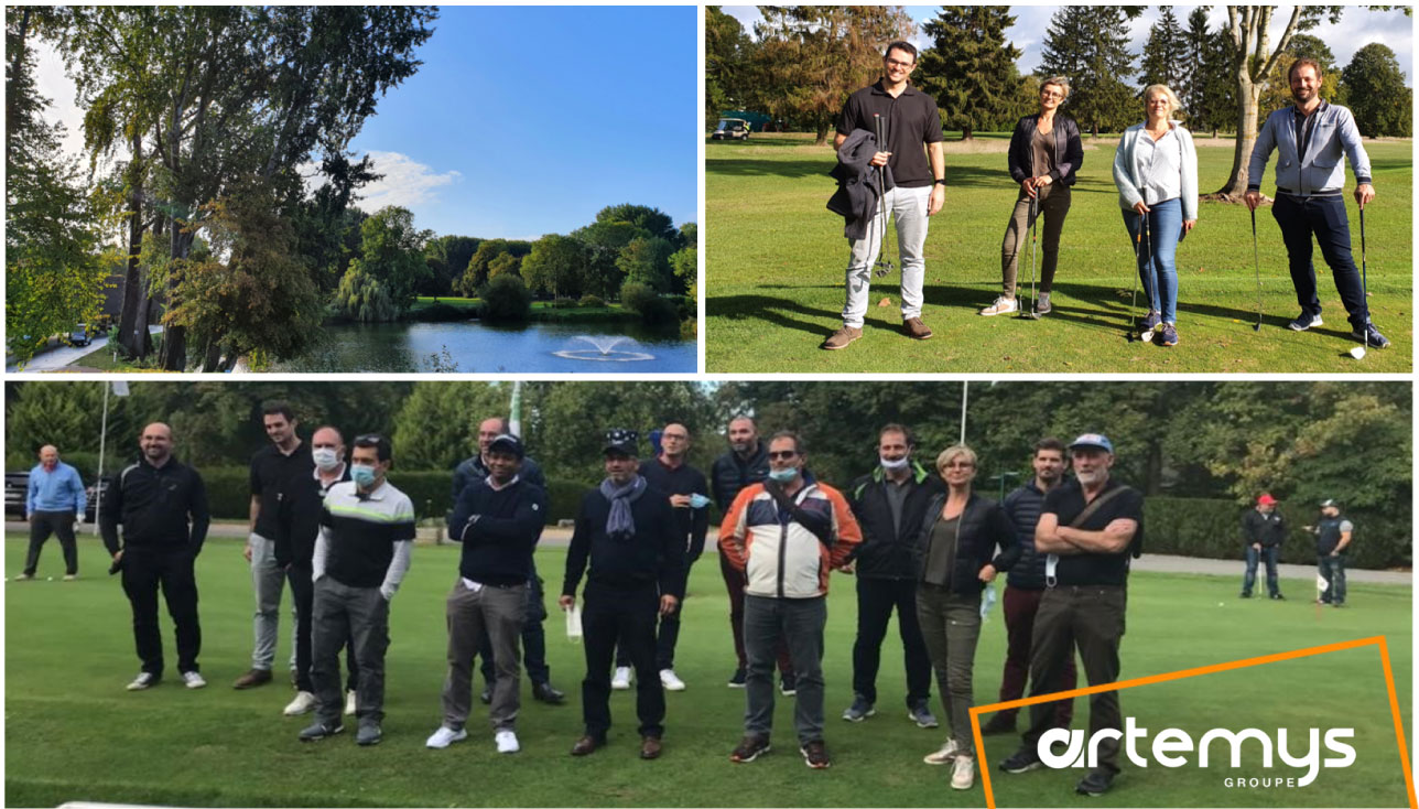 🏌‍♀🏌 #groupeArtemys Golf