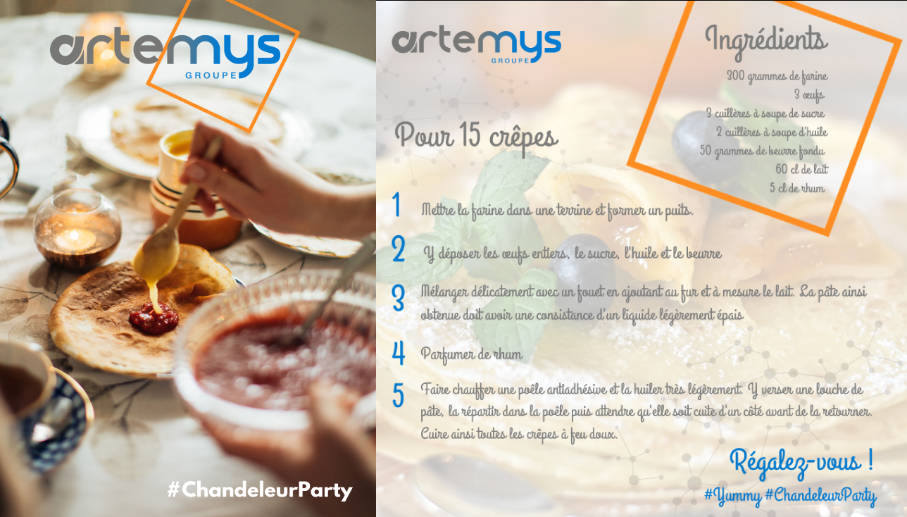 🥞 #groupeArtemys Chandeleur