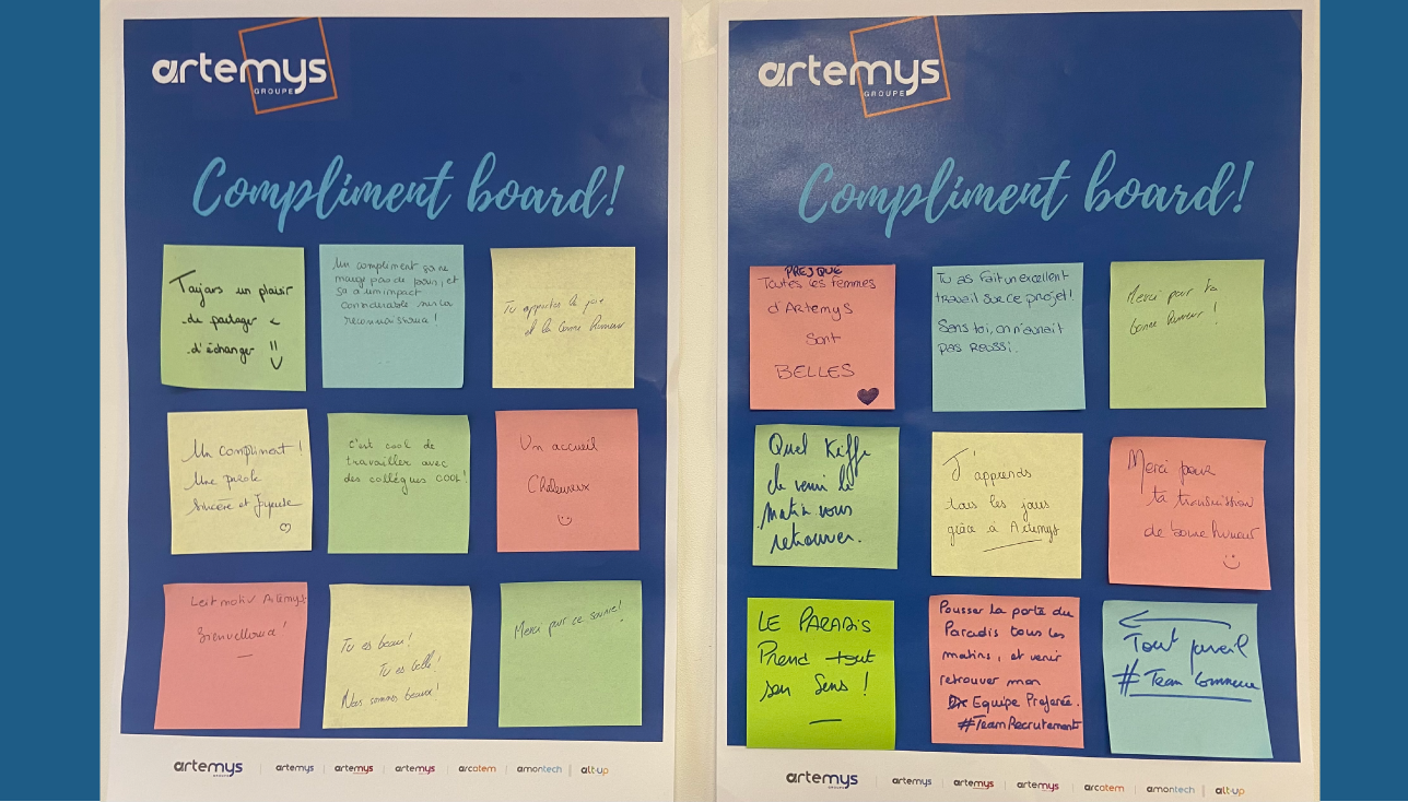 🤩 C’est la Journée du Compliment chez Artemys !