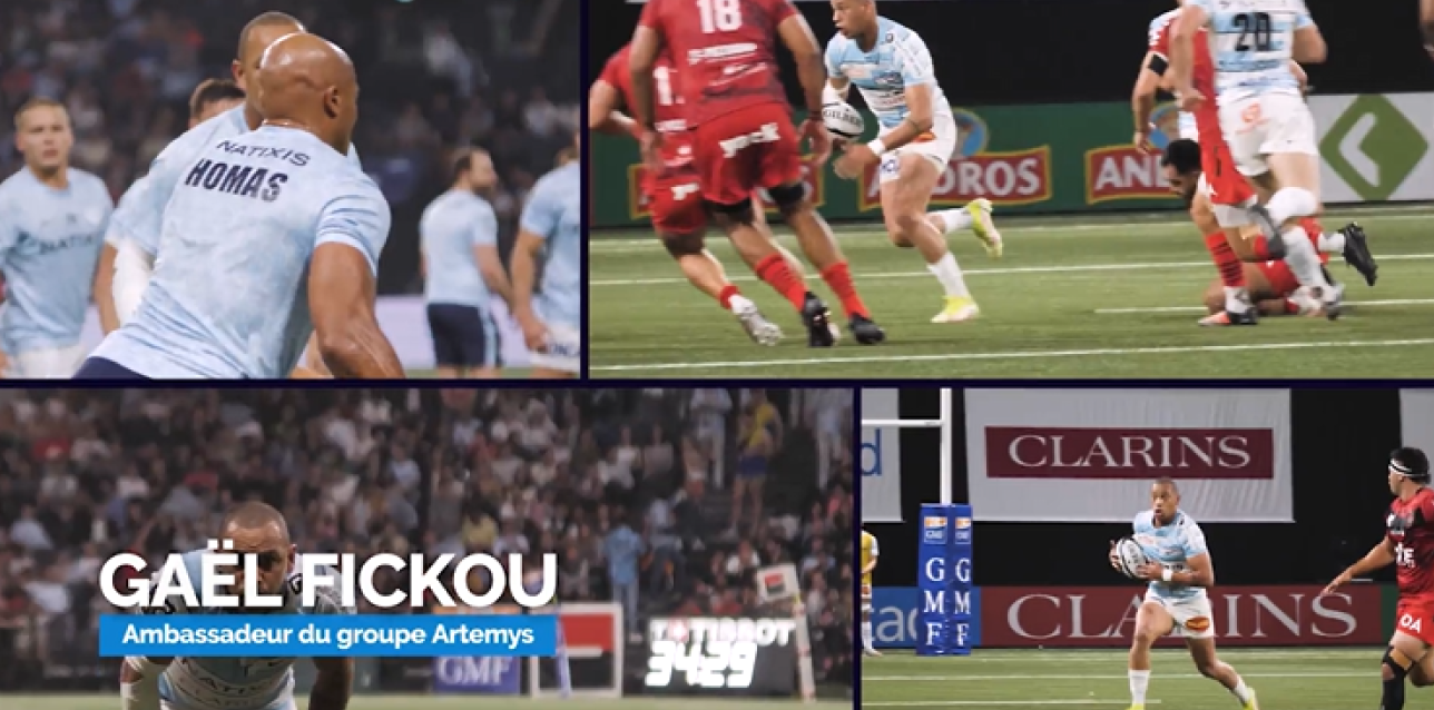 🏉 groupe Artemys x Gaël Fickou