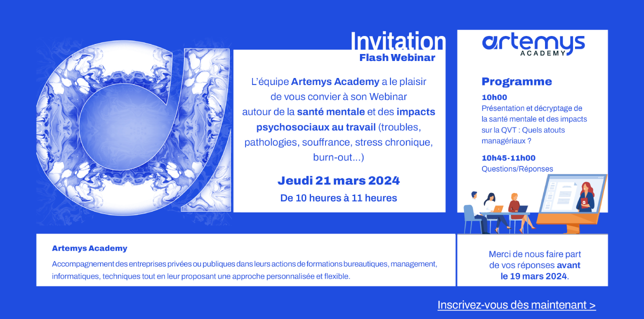 ⚡ Flash Webinar : Santé mentale et troubles au travail !