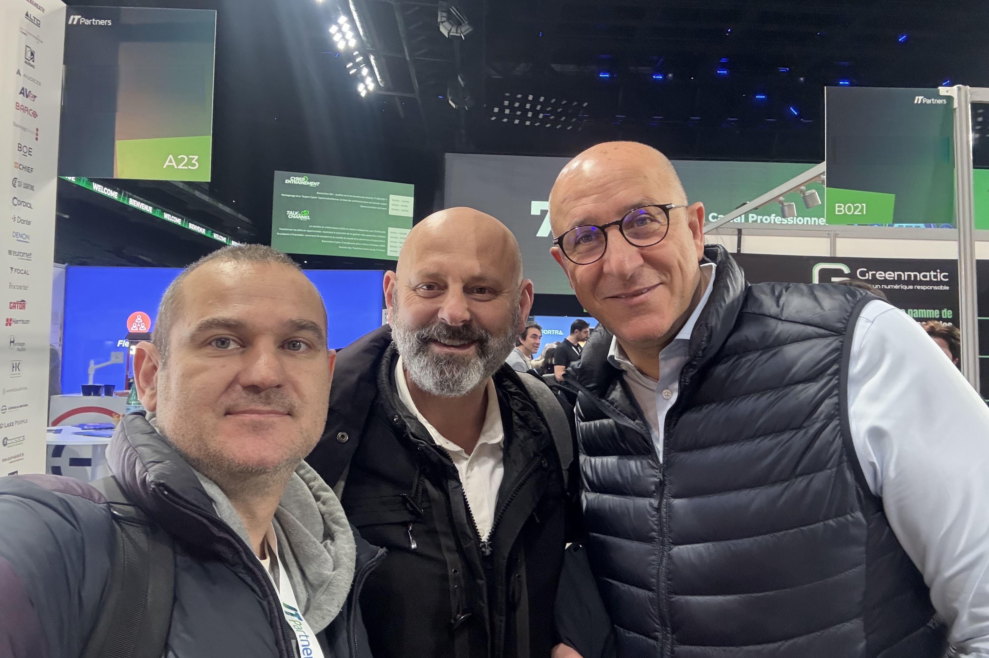 📢 En visite sur le salon IT Partners