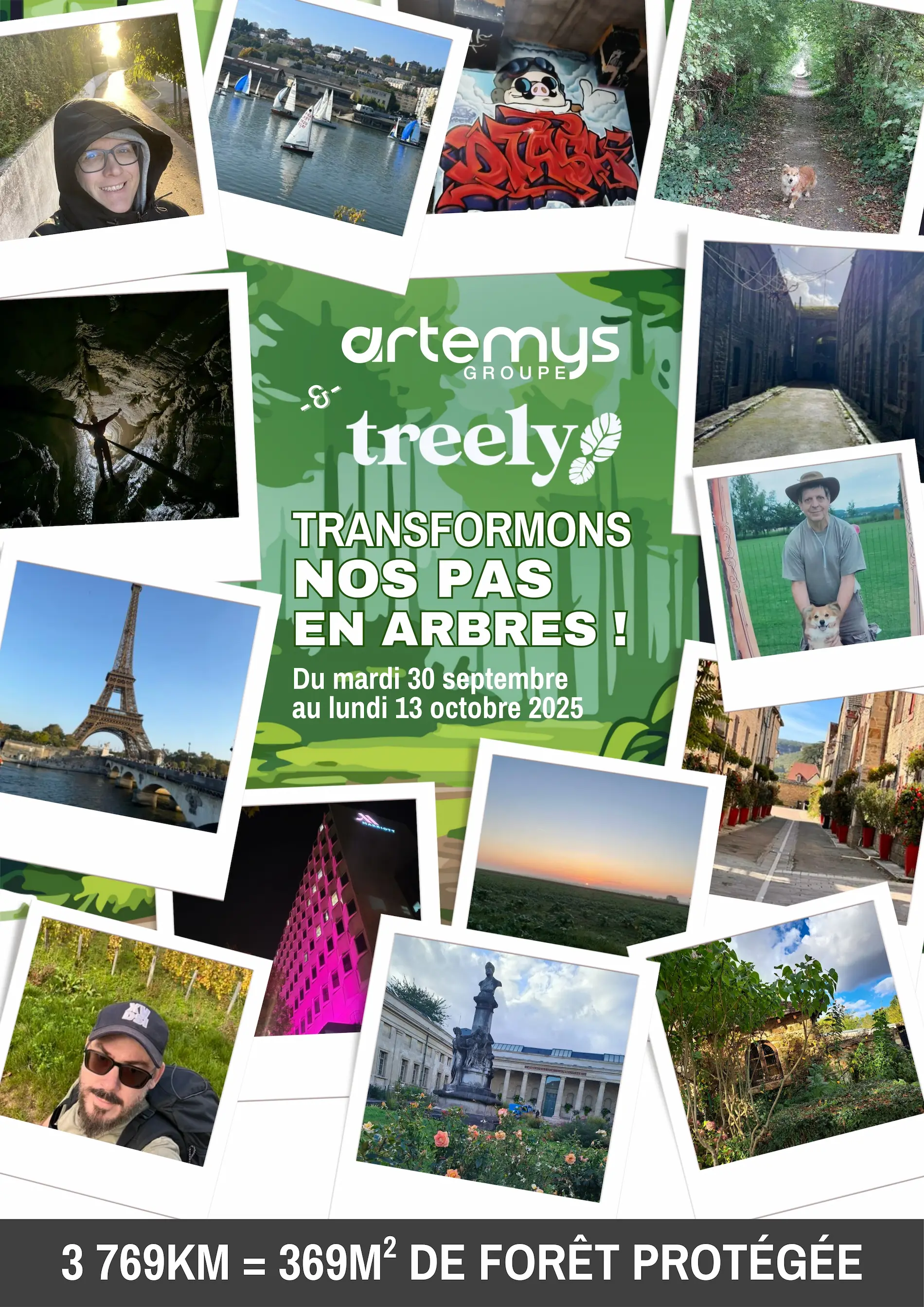 🚶🏻♂️➡️🚶🏾♀️➡️ Un défi incroyable réalisé par nos équipes groupe Artemys !