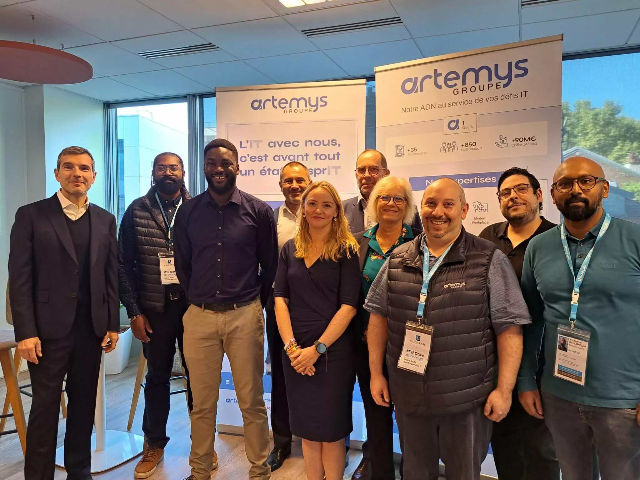 🎯 Un nouveau succès… Un nouveau projet… Une nouvelle équipe Support IT…