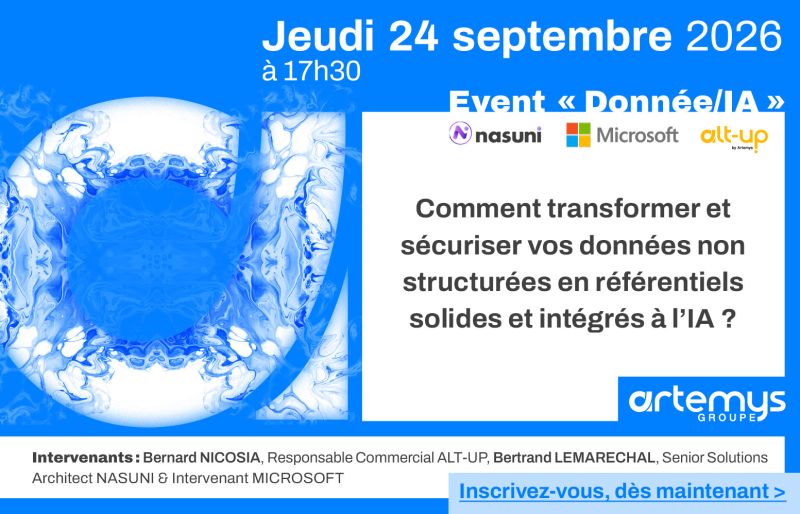 📅 SAVE THE DATE !  Renforcez vos projets d&rsquo;IA grâce au Cloud hybride !