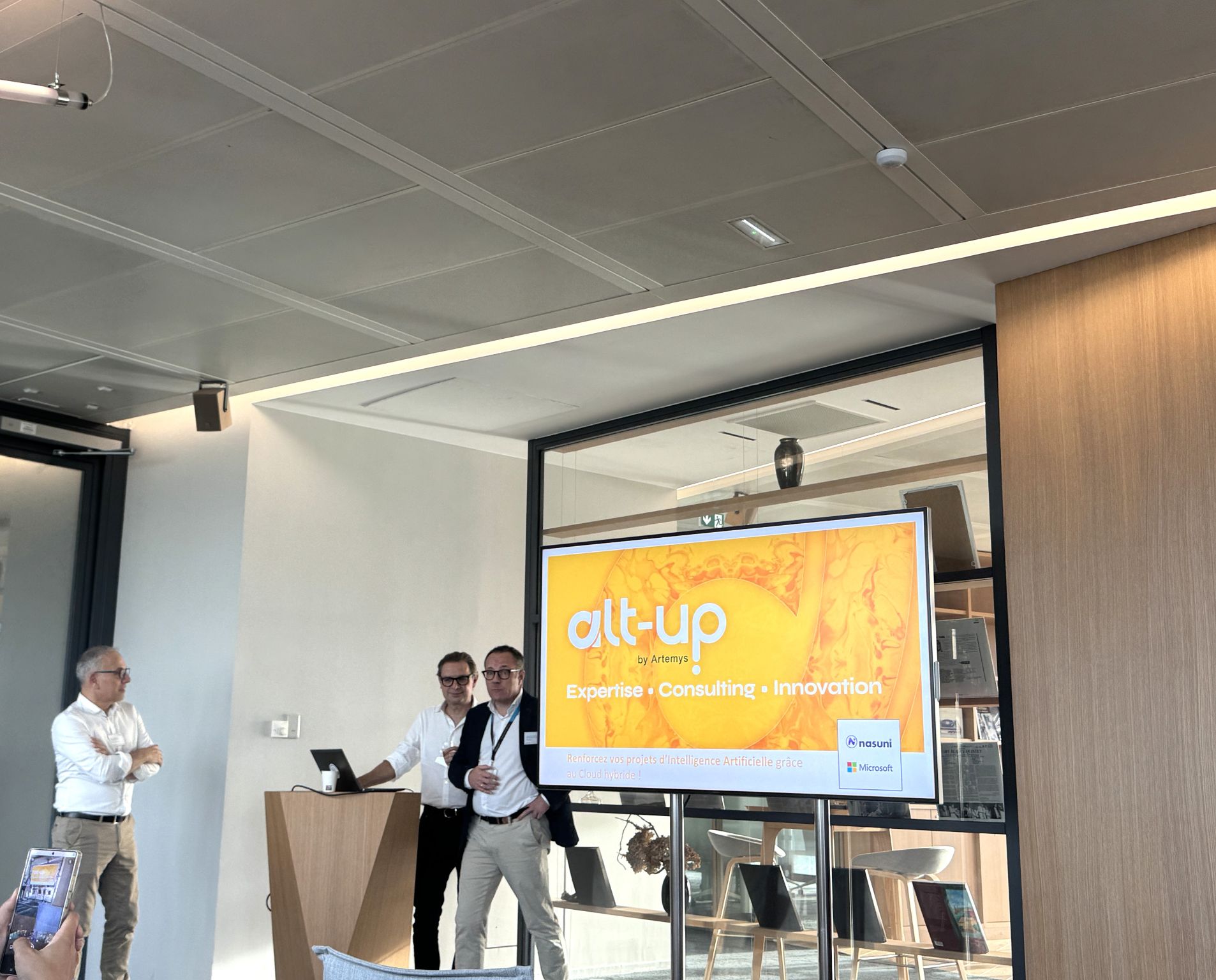 📸 Retour sur notre événement aux côtés de Nasuni & Microsoft !